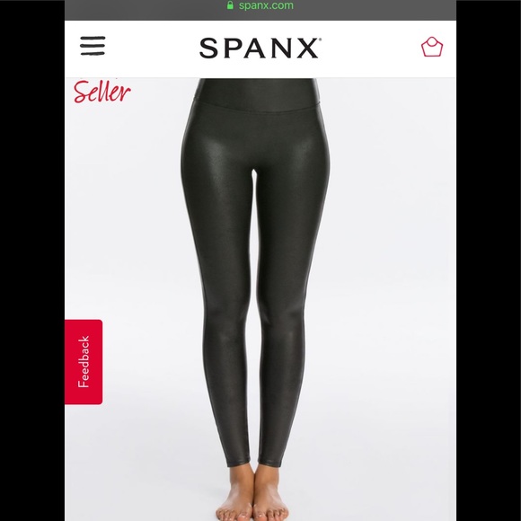 SPANX Pants - NWT faux leather spanx
